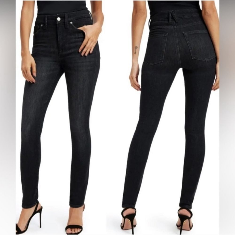 Good American Good Legs Sculpting Style# GL336BT Color Black 218 Size 8